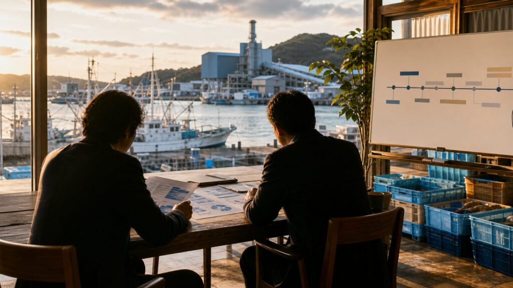 水産会社の事業承継M&Aの解説コラムアイキャッチ